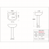Ceramic Hand Basin PS269-FS Ceramic Hand Basin PS269-FS